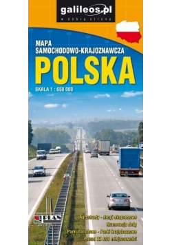 Mapa samochodowo-kraj. - Polska 1:650 000