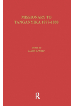 Missionary of Tanganyika 1877-1888