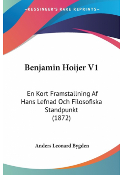 Benjamin Hoijer V1