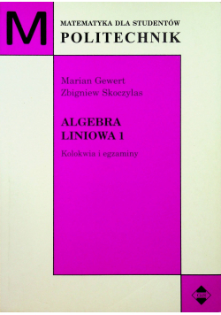 Algebra liniowa 2 Przykłady i zadania