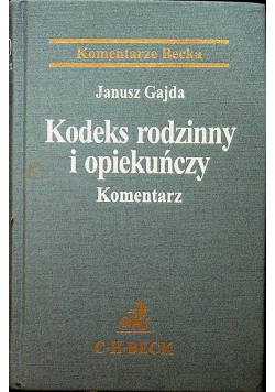 Kodeks rodzinny i opiekuńczy
