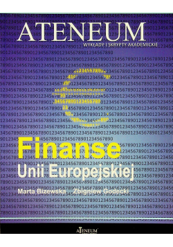 Finanse UNII Europejskiej