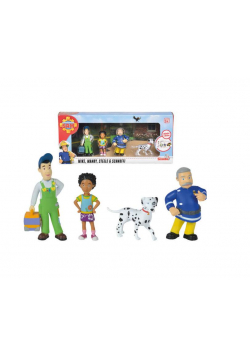 Strażak Sam Zestaw 4 figurek