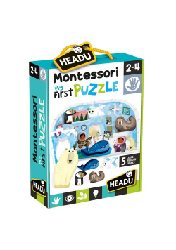 Montessori Moje Pierwsze Puzzle- Biegun