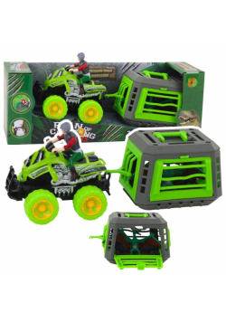 Quad z kierowcą klatka z dinozaurem Pterodaktyl