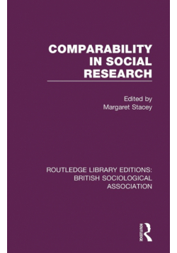 Comparability in Social Research