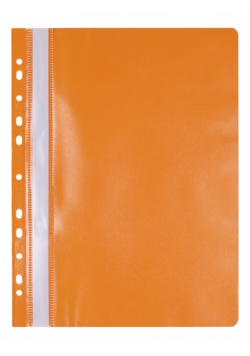Paczka skoroszyt A4 Office Products PP miękki wpinany pomarańczowy 25 sztuk
