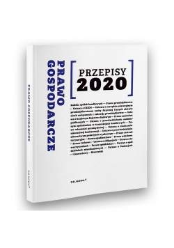 Prawo Gospodarcze Przepisy 2020