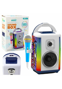 Zestaw muzyczny Sound Box nagrywanie led