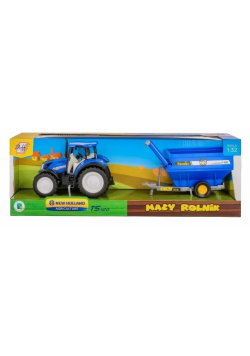 Traktor New Holland T5 z przyczepą 1:32