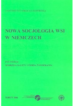Nowa socjologia wsi w Niemczech