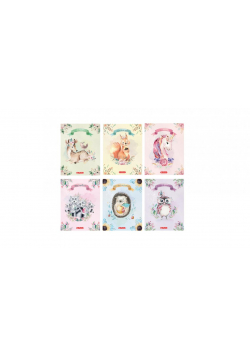 Zeszyt A5/16K kratka Fairy animals (10szt)