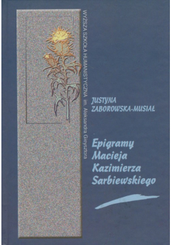 Epigramy Macieja Kazimierza Sarbiewskiego