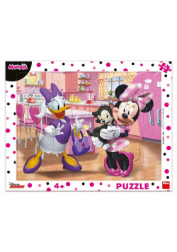 Puzzle ramkowe Myszka Minnie i Daisy 40el