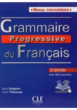 Grammaire progressive du Francais intermediaire 3ed książka + CD audio