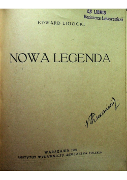 Nowa Legenda 1921 r.
