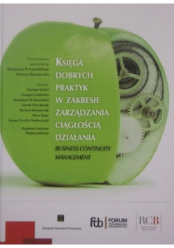 Księga dobrych praktyk w zakresie zarządzania ciągłością działania
