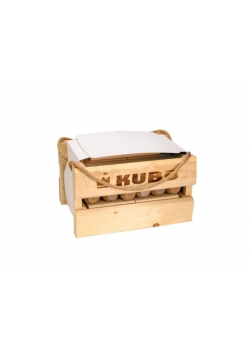 Kubb w drewnianym pudełku