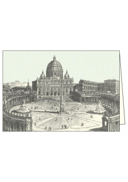 Karnet z kopertą ITW 004 Basilica di San Pietro