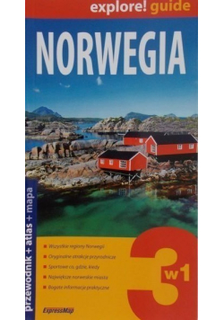 Norwegia 3 Przewodnik + mapa