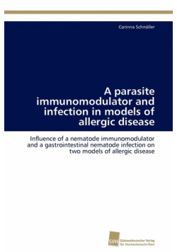 A parasite immunomodulator and infection in models of allergic disease