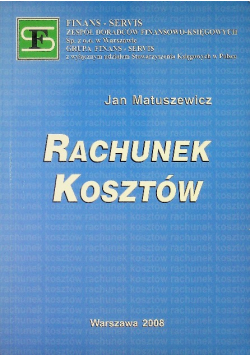 Rachunek kosztów