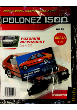 Zbuduj model legendarnego auta  nr 65 Polonez 1500 Nowa