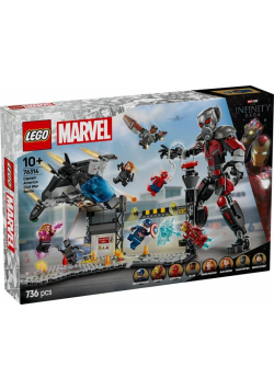 LEGO(R) SUPER HEROES 76314 Kapitan Ameryka: Wojna...