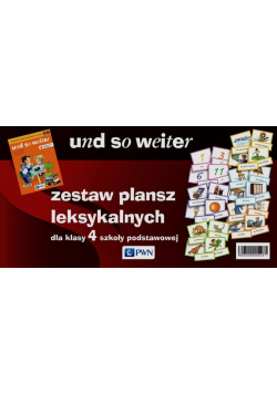 Und so weiter 4 Zestaw plansz leksykalnych