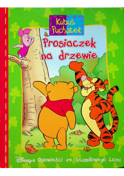 Kubuś puchatek Prosiaczek na drzewie