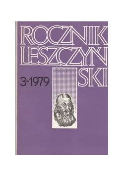 Rocznik Leszczyński 3  1979