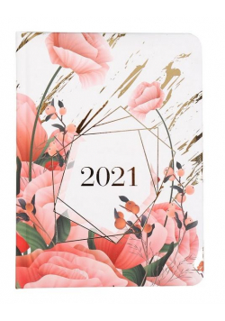 Kalendarz tygodniowy B6 2021 Kwiaty ALBI