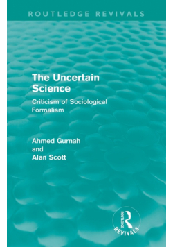 The Uncertain Science (Routledge Revivals)