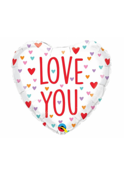 Balon foliowy Love You Little Hearts 46cm