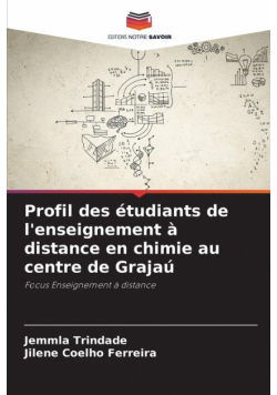 Profil des étudiants de l'enseignement à distance en chimie au centre de Grajaú