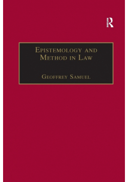 Epistemology and Method in Law