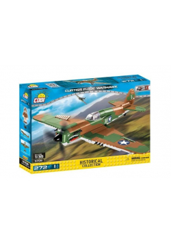 WWII Curtiss P-40E Warhawk - myśliwiec amer.