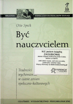 Być nauczycielem