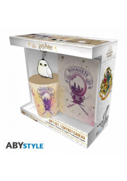 Zestaw Harry Potter kubek + Notes + Breloczek