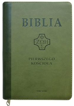 Biblia pierwszego Kościoła z paginat.ciemnozielona