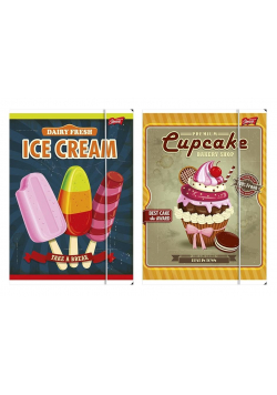 Teczka z gumką A4 Cream