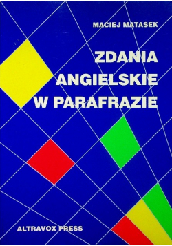 Zdania angielskie w parafrazie