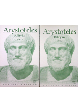 Arystoteles Polityka 2 tomy