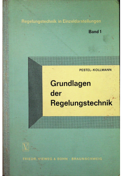 Grundlagen der Regelungstechnik