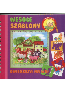 Zwierzęta na wsi: Wesołe szablony