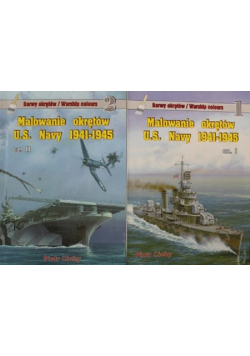 Malowanie okrętów U S Navy 1941 - 1945 Tomy II