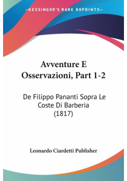 Avventure E Osservazioni, Part 1-2