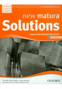 New Matura Solutions Upper-Intermediate Workbook z płytą CD