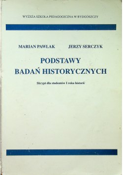 Podstawy badań historycznych