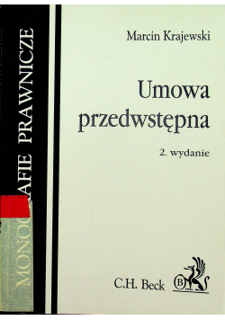 Umowa przedwstępna 2 wydanie